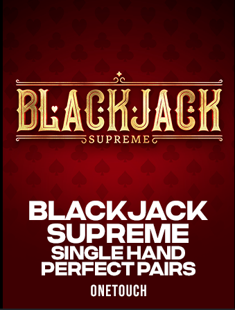 Blackjack Supreme Single Hand Perfect Pairs
